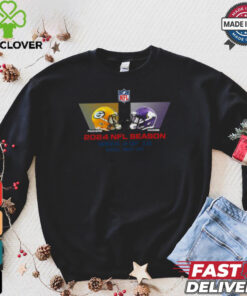 Green Bay Packers vs Minnesota Vikings NFL season week 4 2024 shirt