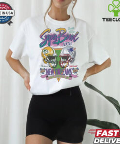 Green Bay Packers vs New Orleans Patriot Super Bowl XXXI Gridiron Shirt