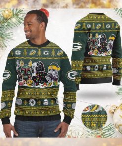 Green Bay PackersI Star Wars Ugly Christmas Sweater Sweatshirt Holiday Party 2021 Plus Size For Men Women Darth Vader Boba Fett Stormtrooper