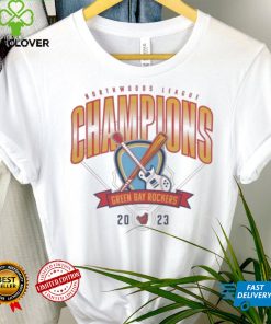 Green Bay Rockers 2023 Northwoods League Champions Logo Shirt