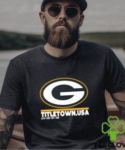 Green Bay packers titletown USA logo shirt