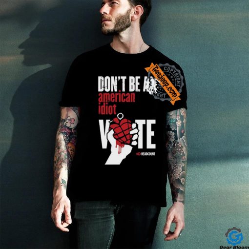 Green Day American Idiot Shirt