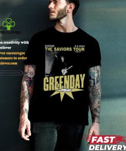 Green Day August 2024 The Saviors Tour Shirt
