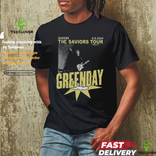 Green Day August 2024 The Saviors Tour Shirt