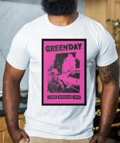 Green Day Le Bataclan Tour 2023 Poster Shirt