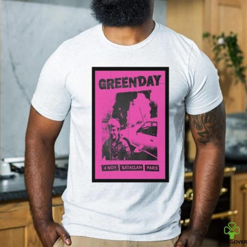 Green Day Le Bataclan Tour 2023 Poster Shirt