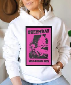 Green Day Le Bataclan Tour 2023 Poster Shirt