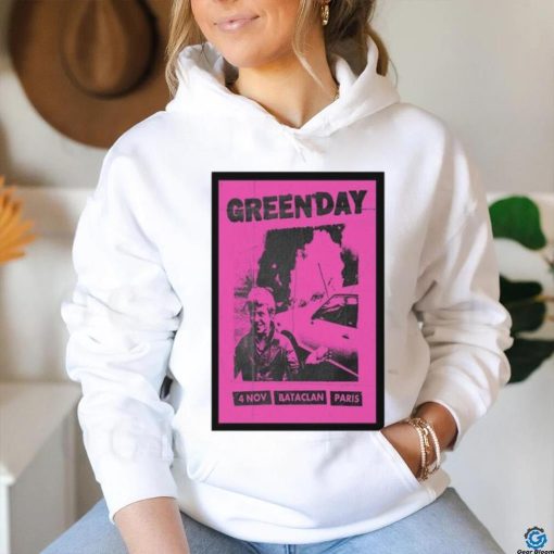 Green Day Le Bataclan Tour 2023 Poster Shirt
