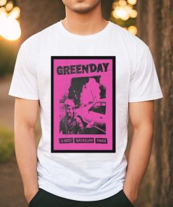 Green Day Le Bataclan Tour 2023 Poster Shirt