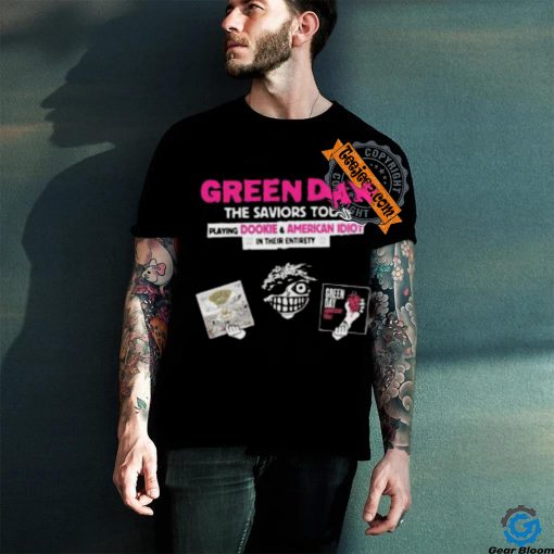 Green Day Saviors Tour Shirt