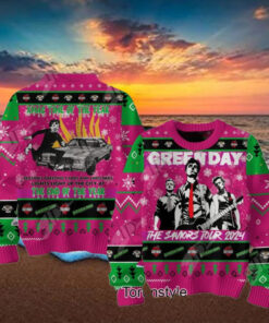Green Day The Saviors 2024 Tour Sweater