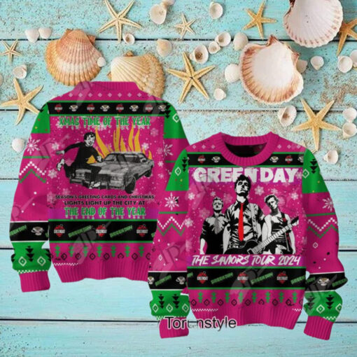Green Day The Saviors 2024 Tour Sweater