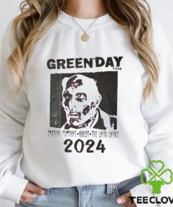 Green Day The Saviors 2024 Tour White Unisex T Shirt