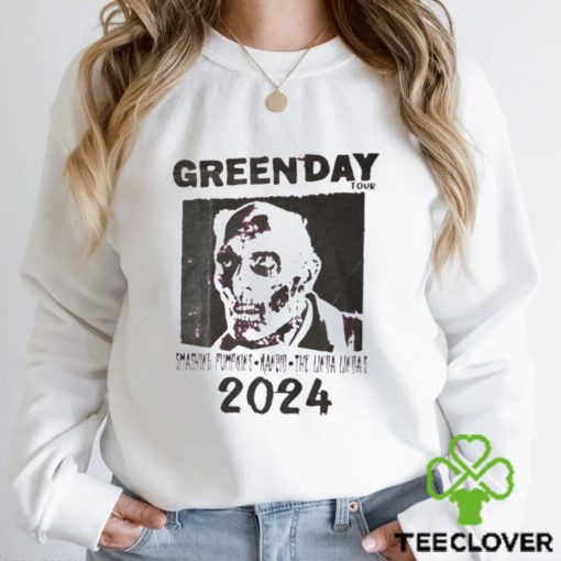 Green Day The Saviors 2024 Tour White Unisex T Shirt