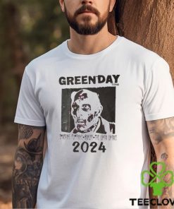 Green Day The Saviors 2024 Tour White Unisex T Shirt