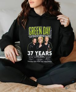 Green Day The Saviors Tour 37 Years 1987 2024 Signatures Thank You For The Memories Shirt