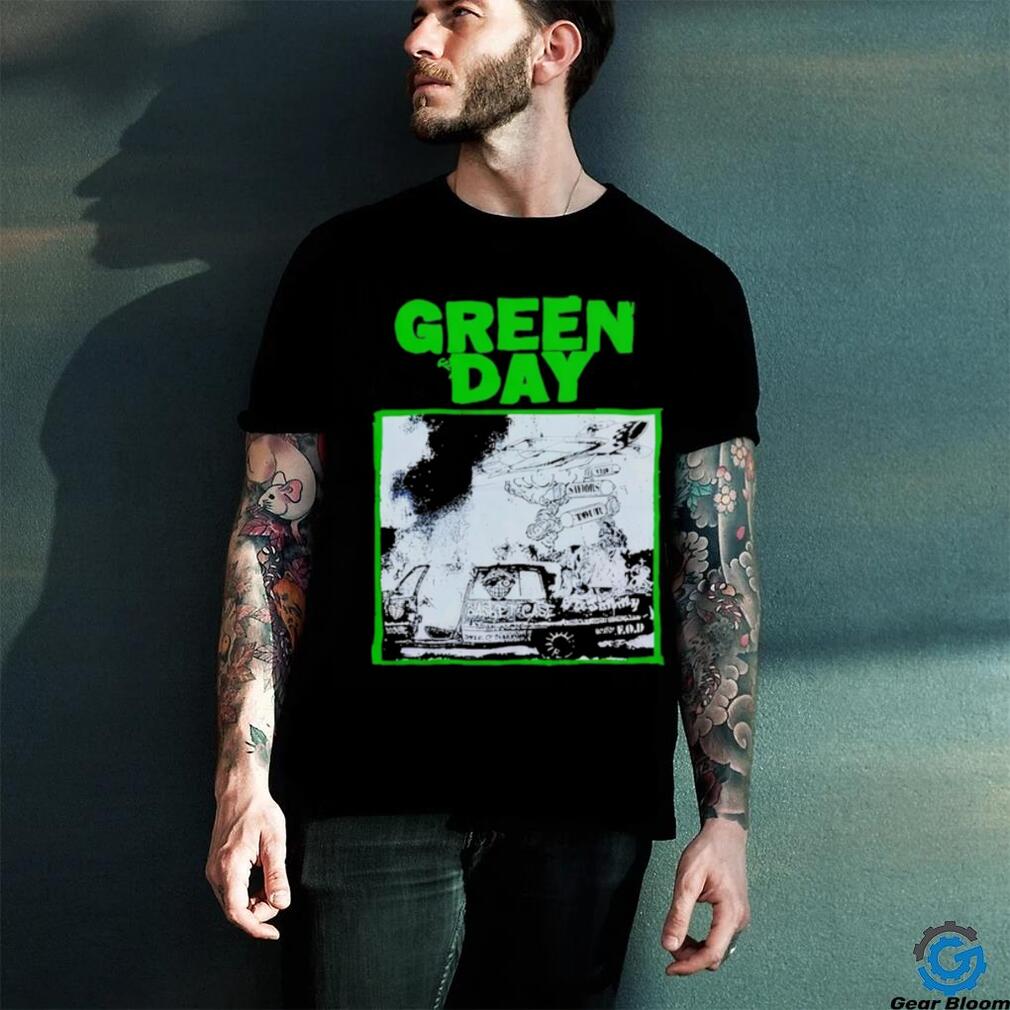 Green Day The Saviors Tour Shirt Green Day The Saviors Tour Shirt