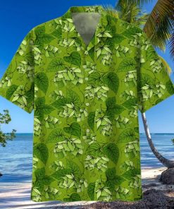 Green Hops Garden Hawaiian Aloha Shirts For Beer Lovers Vh