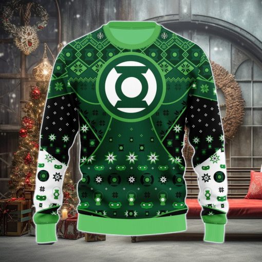 Green Lantern Ugly Christmas 3D Sweater Christmas Gift For Men And Women