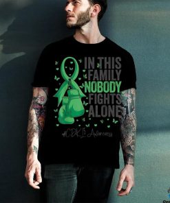 Green Ribbon Survivor Fighter CDKL5 Awareness T Shirt