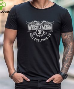 Green Wrestlemania 40 Vintage Eagle T Shirt