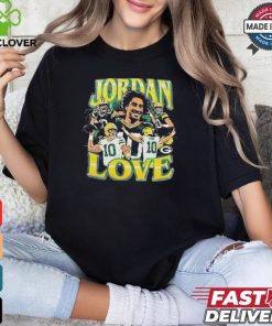 Green bay Packers #10 Jordan Love Mural Graphics t shirt