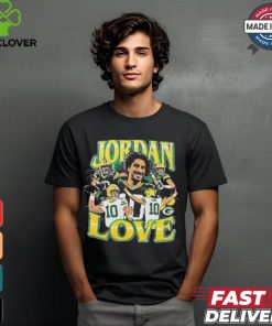 Green bay Packers #10 Jordan Love Mural Graphics t shirt