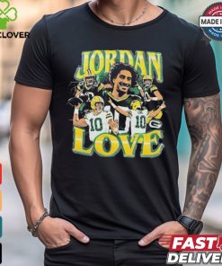 Green bay Packers #10 Jordan Love Mural Graphics t shirt
