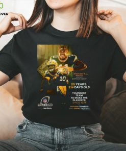 Green bay packers are the youngest team to make the nfl playoffs since 1974 shirt