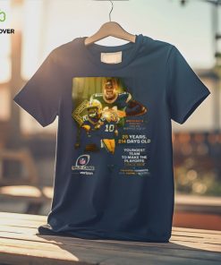 Green bay packers are the youngest team to make the nfl playoffs since 1974 shirt 3 Green bay packers are the youngest team to make the nfl playoffs since 1974 shirt