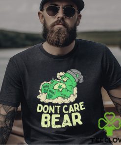 Green bear Don’t care bear shirt