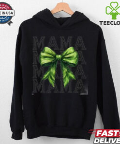 Green bow coquette shirt