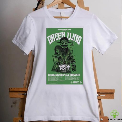 Green lung poster heathen realm tour 2024 shirt