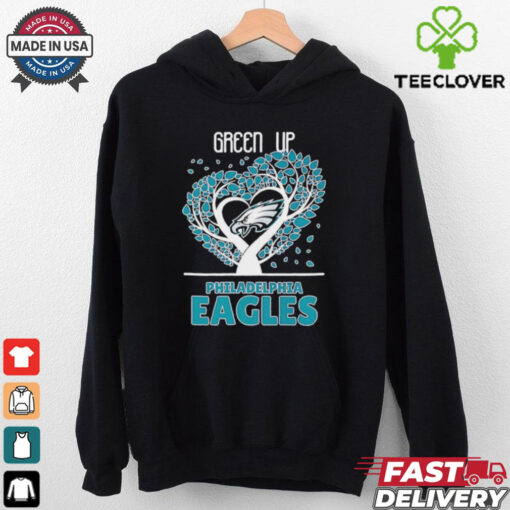 Green up tree Philadelphia Eagles shirt