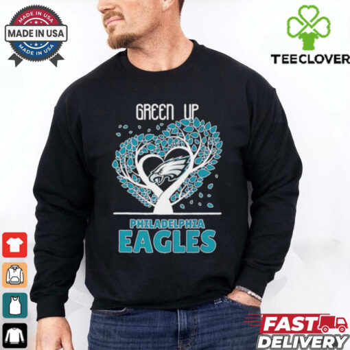 Green up tree Philadelphia Eagles shirt