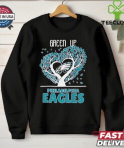 Green up tree Philadelphia Eagles shirt