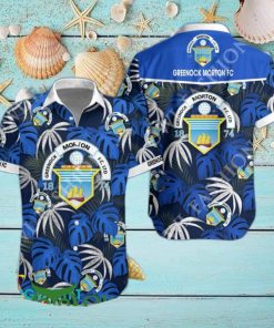 Greenock Morton F.C. SPFL Football Champion Hawaiian Shirt Summer 2024