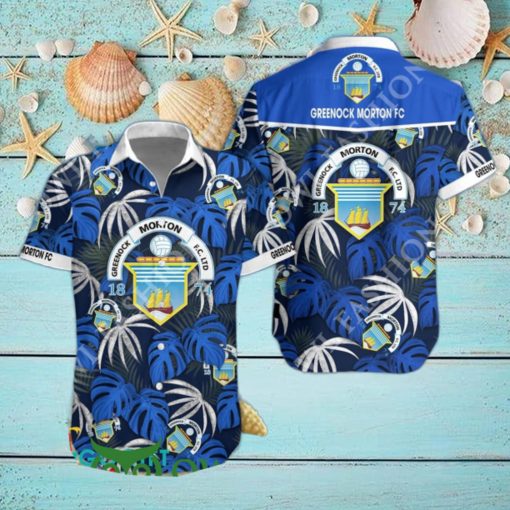 Greenock Morton F.C. SPFL Football Champion Hawaiian Shirt Summer 2024