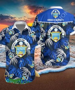 Greenock Morton F.C. SPFL Football Champion Hawaiian Shirt Summer 2024