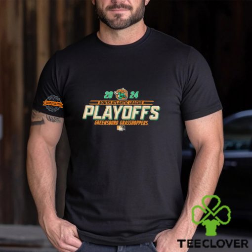 Greensboro Grasshoppers 2024 South Atlantic League Playoffs Shirt