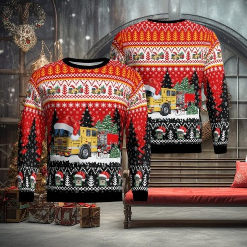 Greensburg Hose Co. 1 Christmas Aop Ugly Sweater 3D Gift For Men, Women