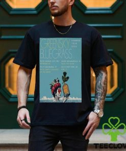 Greensky Bluegrass June 2024 Summer Tour Poster shirt