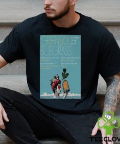 Greensky Bluegrass June 2024 Summer Tour Poster shirt