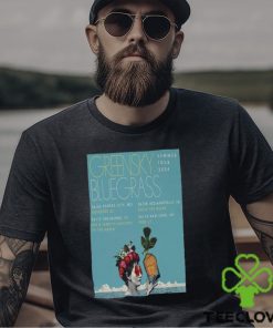 Greensky Bluegrass June 2024 Summer Tour Poster shirt