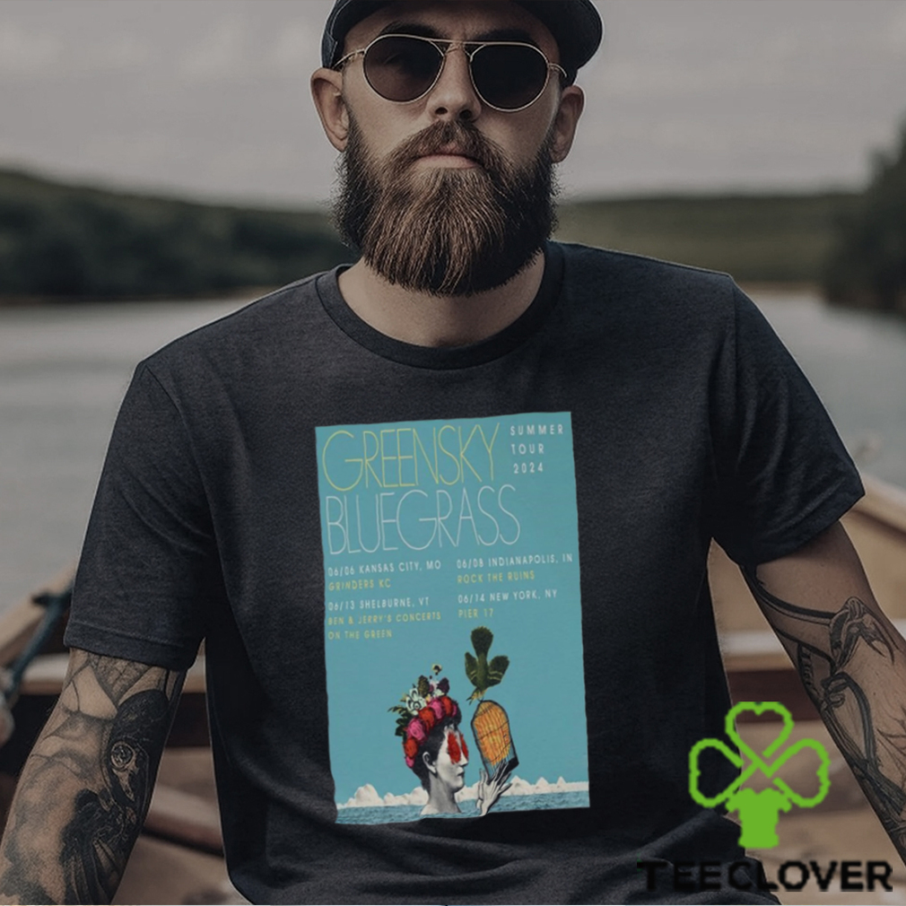 Greensky Bluegrass June 2024 Summer Tour Poster shirt Greensky Bluegrass June 2024 Summer Tour Poster shirt