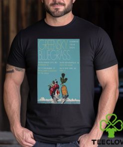Greensky Bluegrass June 2024 Summer Tour Poster shirt