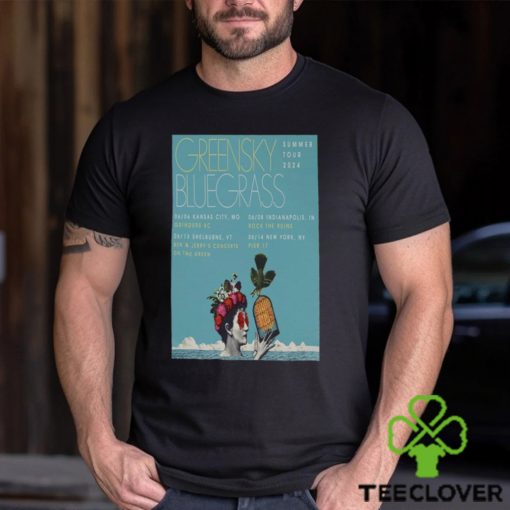 Greensky Bluegrass June 2024 Summer Tour Poster shirt