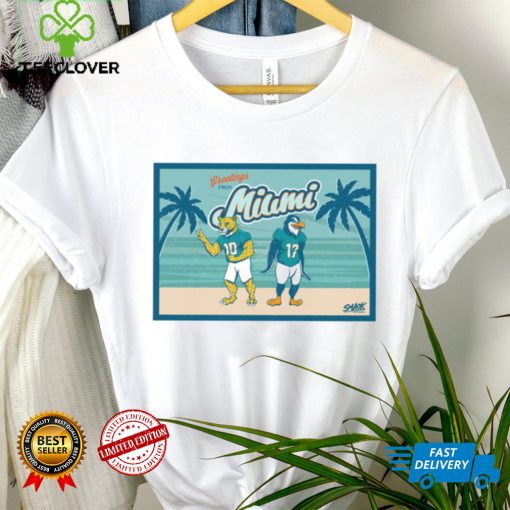 Greetings from Miami Postcard T Shirt