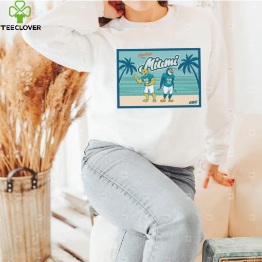 Greetings from Miami Postcard T Shirt