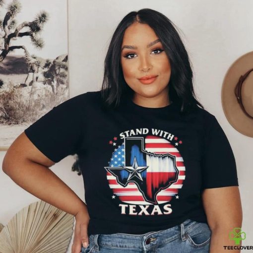 Greg Abbott Stand With Texas Tee Shirt